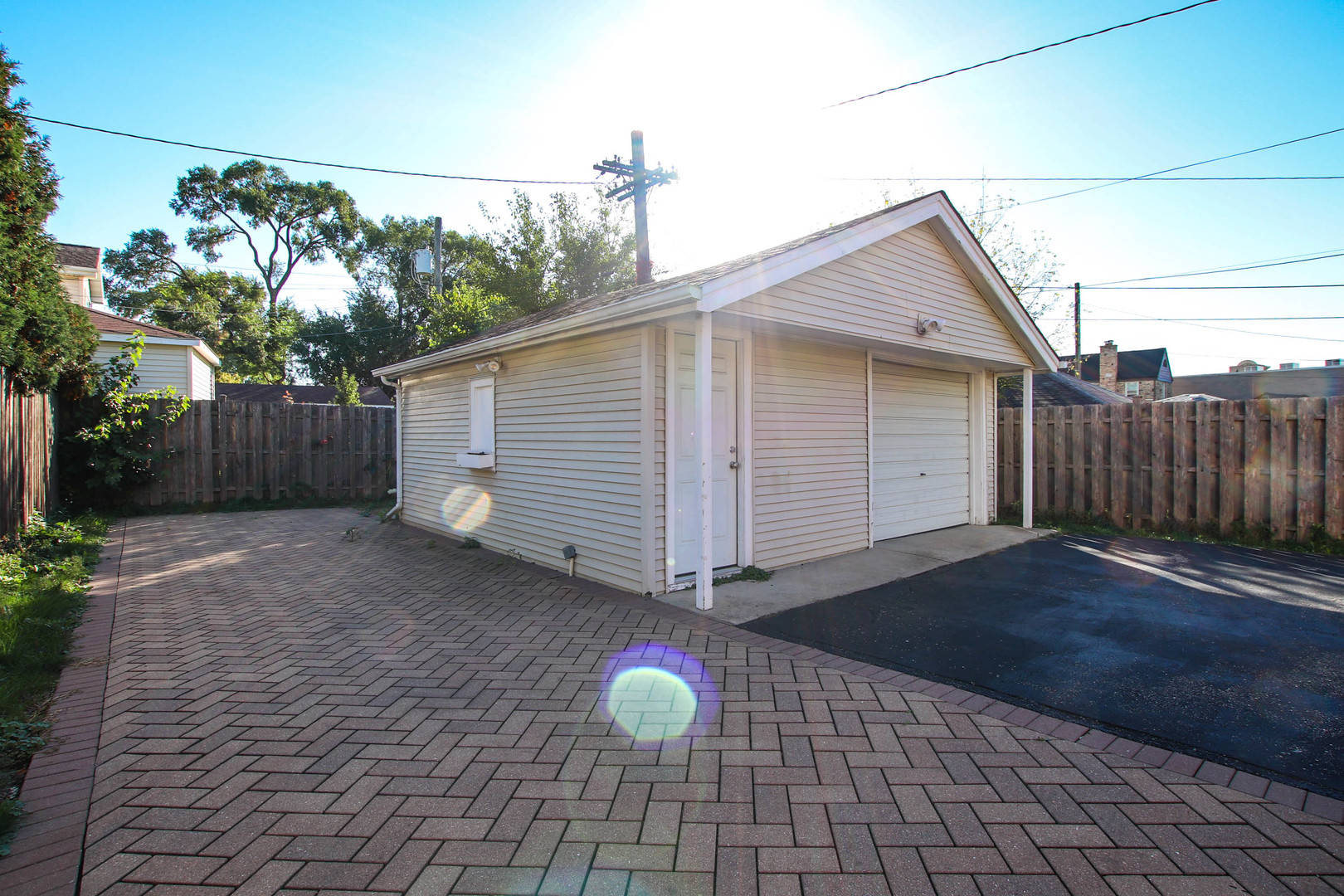 5815 North Canfield Avenue Chicago, IL 60631 - Photo 24 of 28 a view of a back yard of the house
