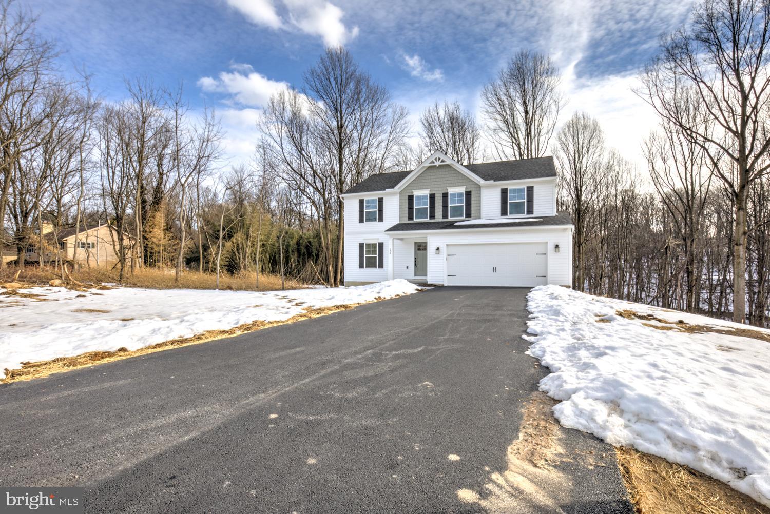 158 Leary Road Honey Brook, PA 19344 - Photo 37 of 41 Charming home nestled in a winter landscape.