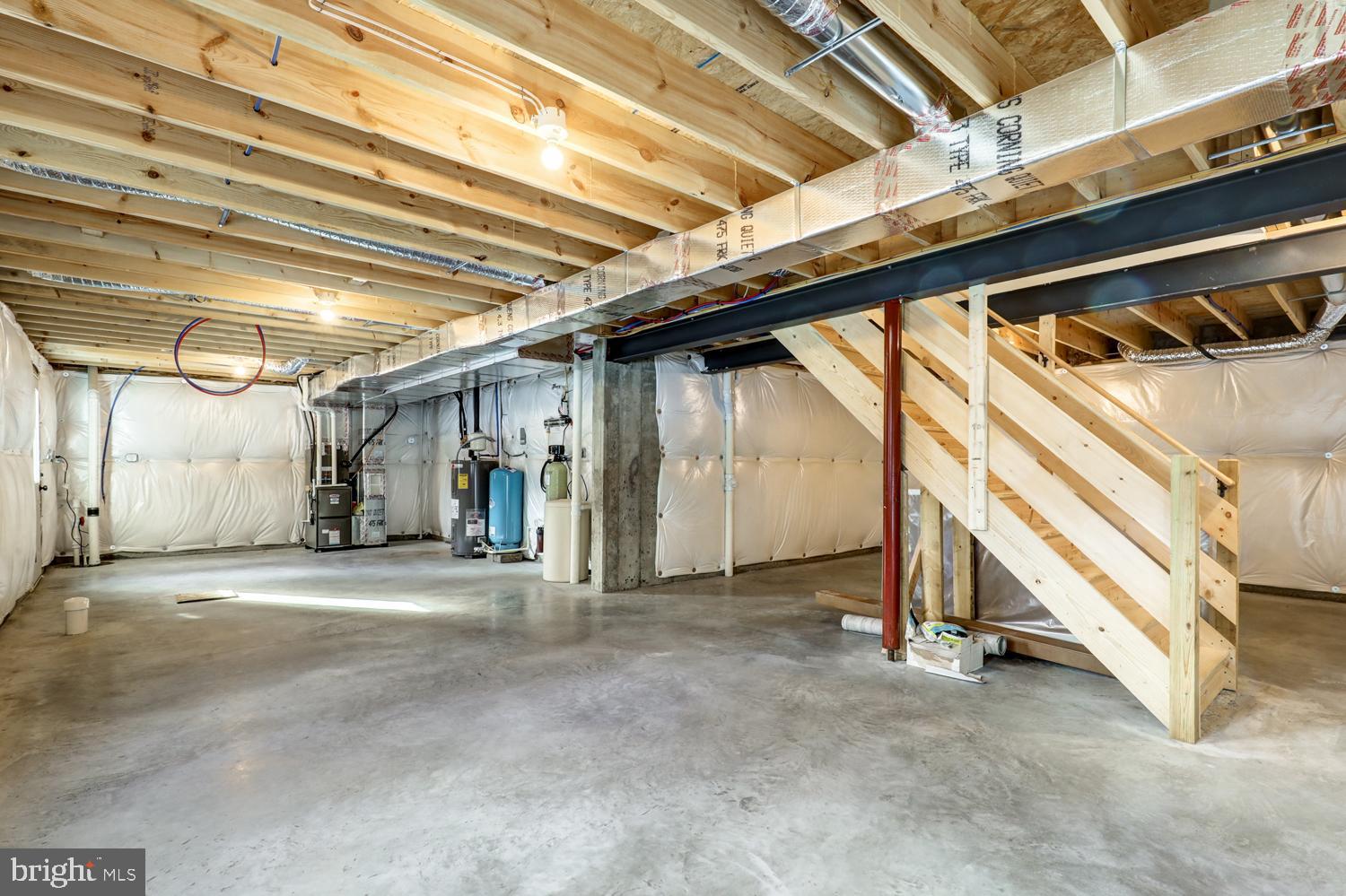 158 Leary Road Honey Brook, PA 19344 - Photo 40 of 41 Insulated Basement ready to finish