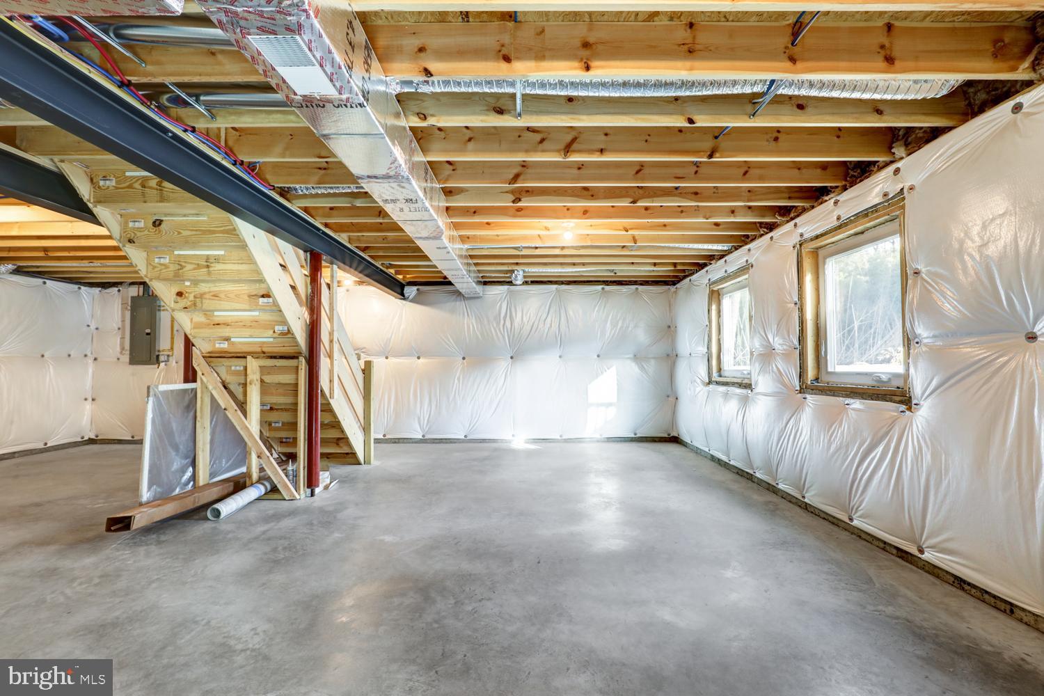 158 Leary Road Honey Brook, PA 19344 - Photo 41 of 41 Walkout Basement w 2 Egress Windows & Door.