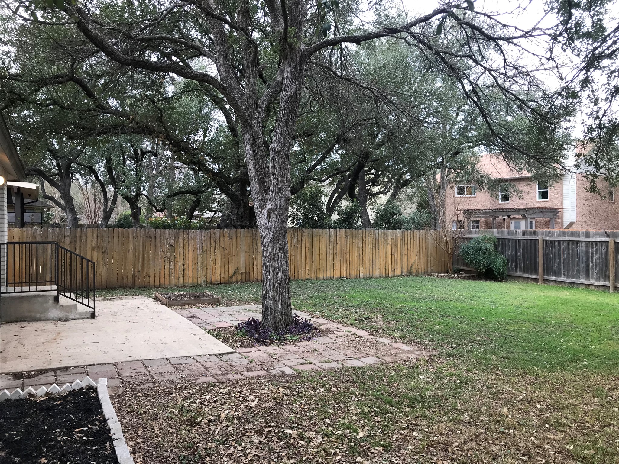 2013 Jasper Lane Cedar Park, TX 78613 - Photo 23 of 25 a backyard of a house with lots of green space