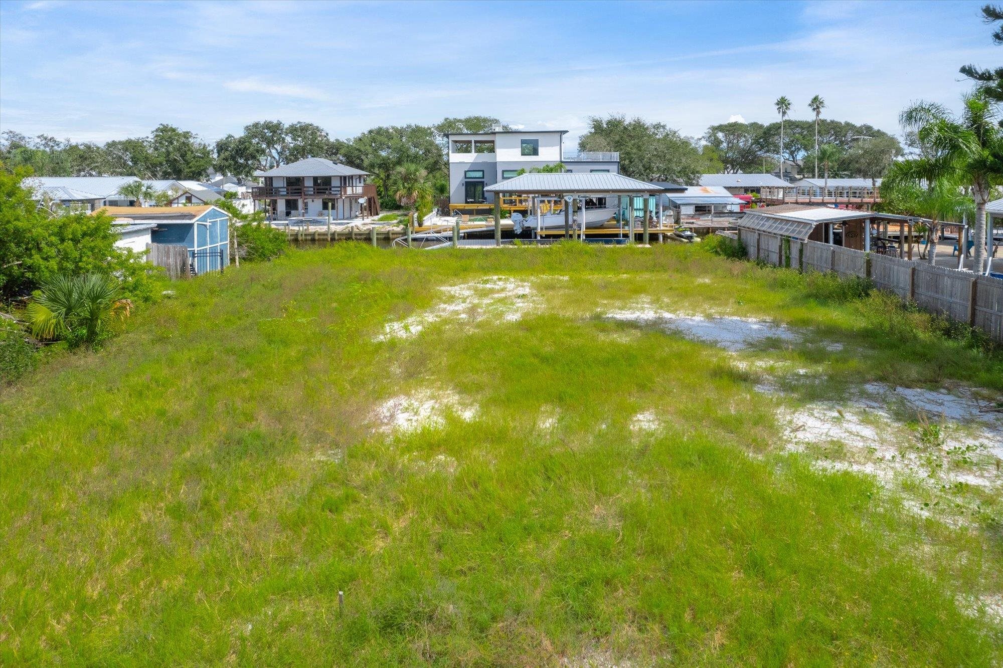 6334 Salado Road St. Augustine, FL 32080 - Photo 11 of 22 a view of a lake with a city