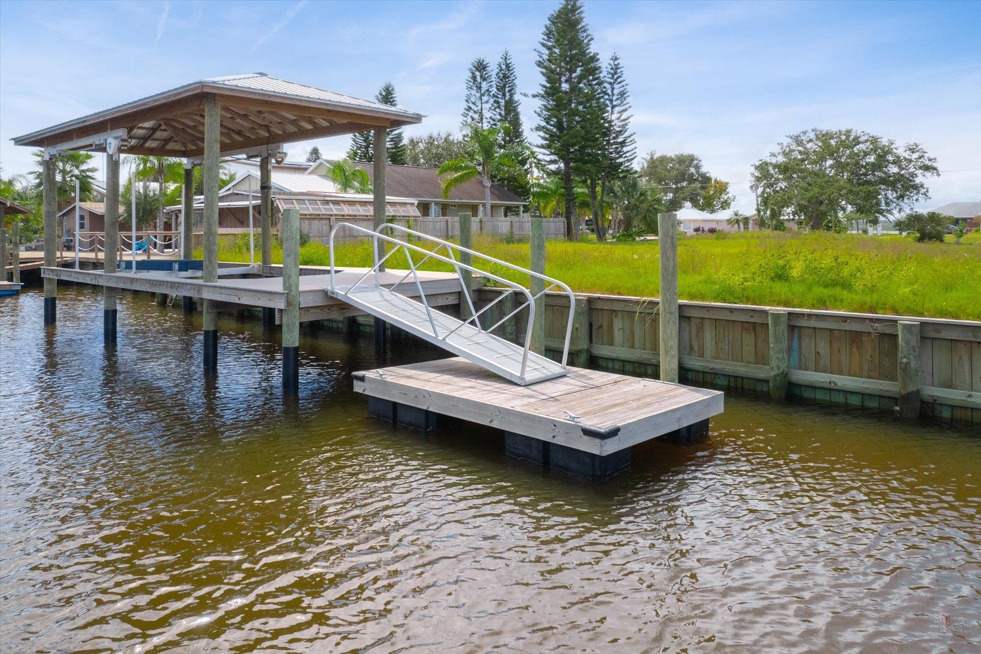 6334 Salado Road St. Augustine, FL 32080 - Photo 5 of 22 a view of a swimming pool with a patio