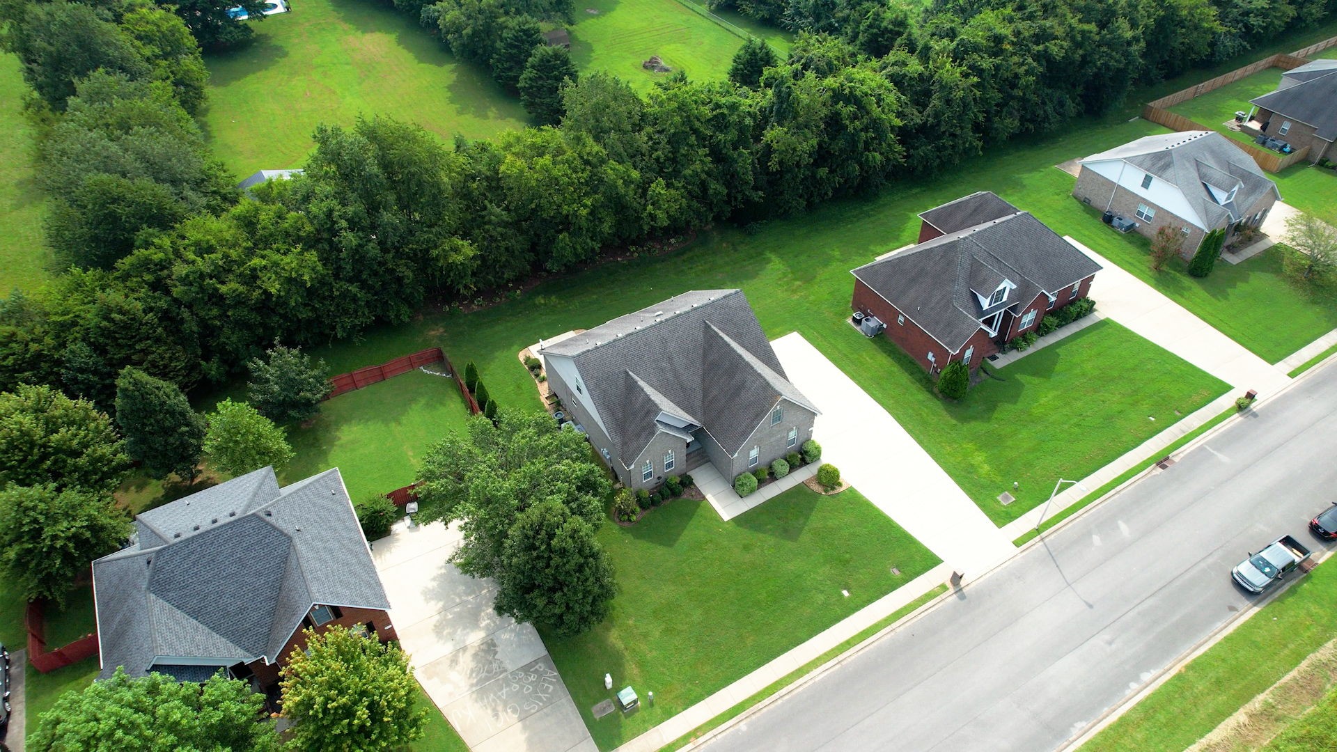 257 Conquest Road Murfreesboro, TN 37128 - Photo 41 of 44 an aerial view of a house