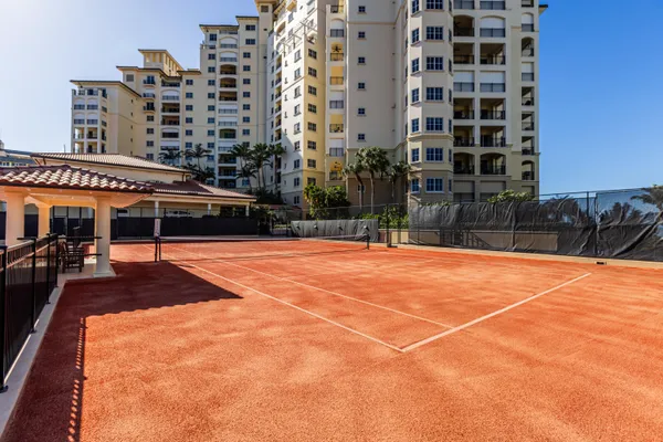 a view of a tennis court