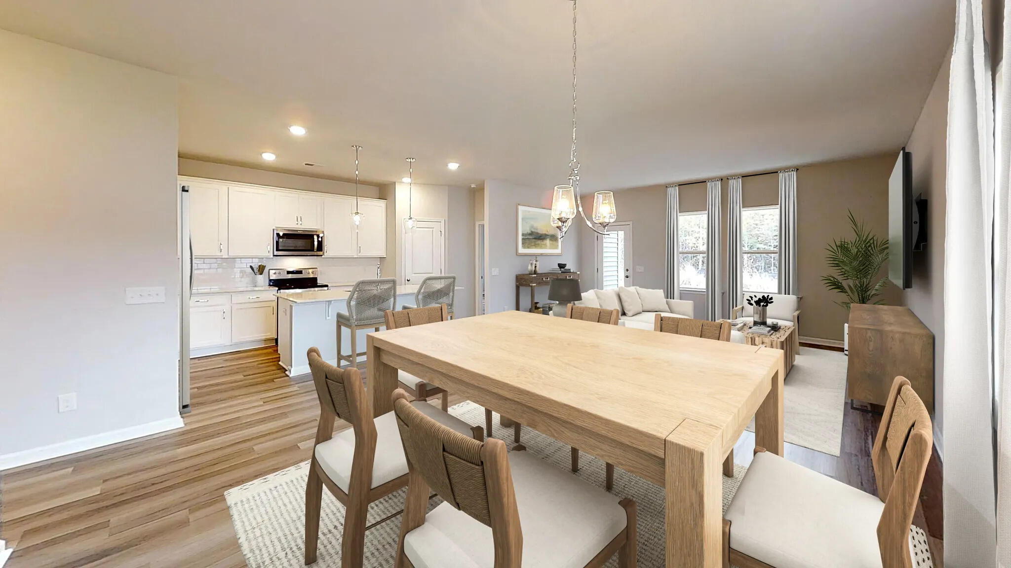 4016 Lemon Grass Lane Ravenel, SC 29470 - Photo 4 of 7 Hartwell dining kitch fam pic