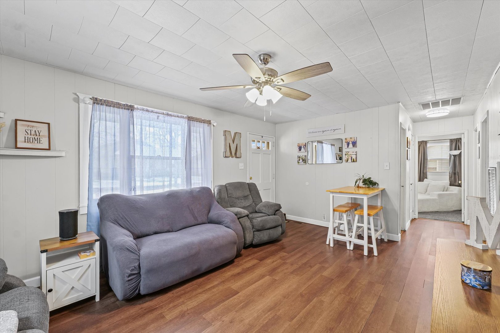 310 East Main Street Buckley, IL 60918 - Photo 6 of 28 a living room with furniture and a wooden floor