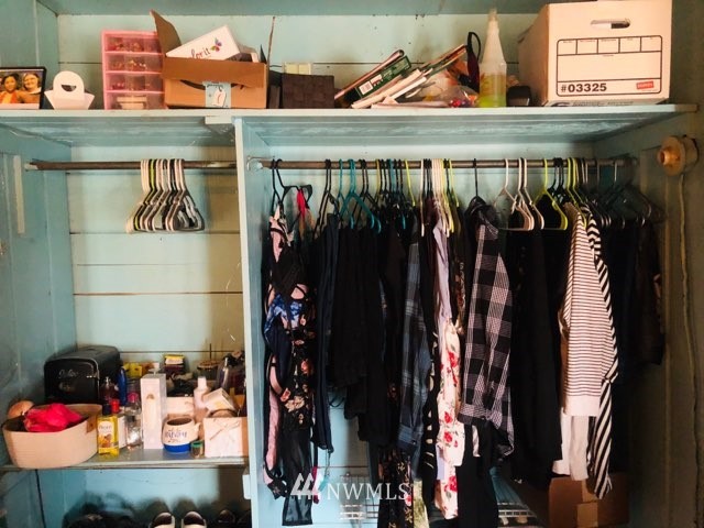 171 Poetsch Road Toledo, WA 98591 - Photo 11 of 23 a view of walk in closet with clothes and shoes