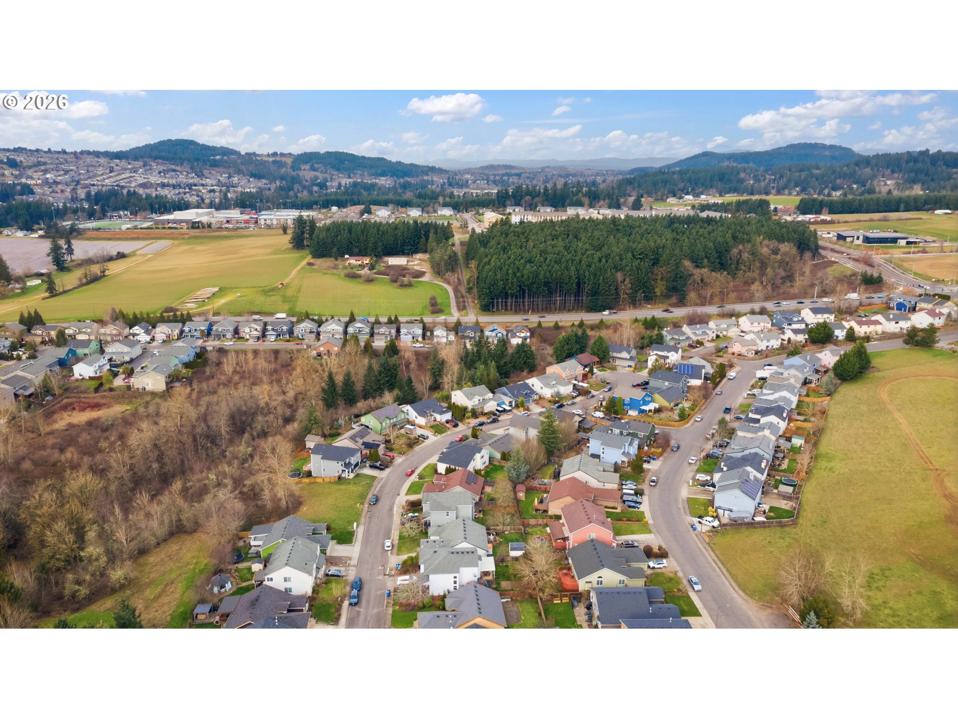 15852 Southeast Upman Way Damascus, OR 97089 - Photo 36 of 43 a picture of city view with lake view