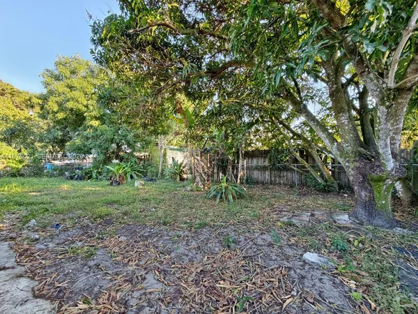a view of a garden