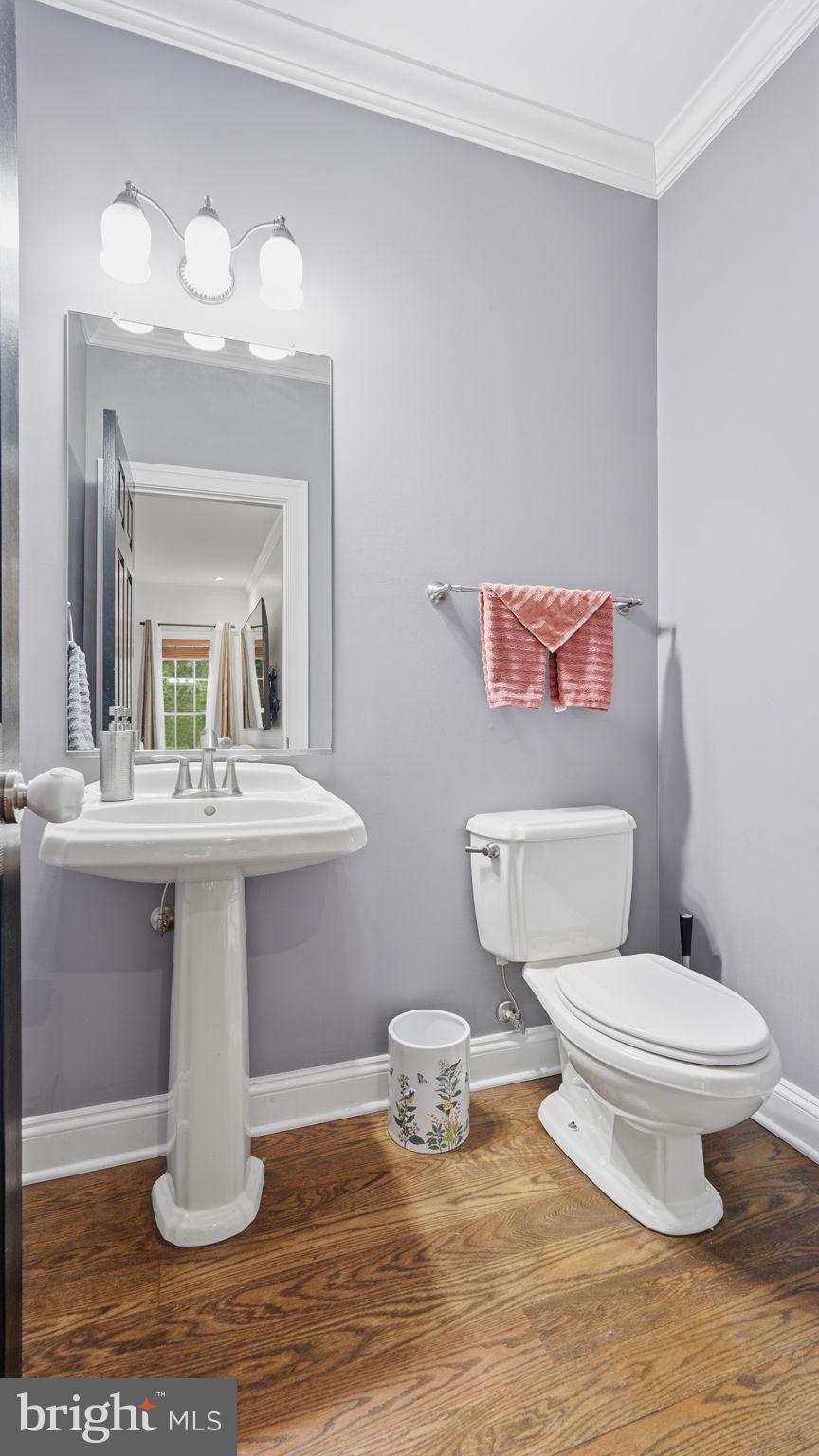 15613 Thoroughfare Road Gainesville, VA 20155 - Photo 19 of 63 Charming powder room with modern flair.