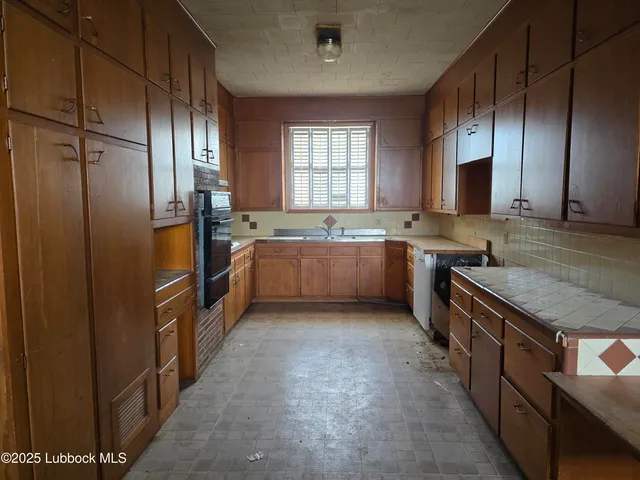 a bathroom with a sink and a shower