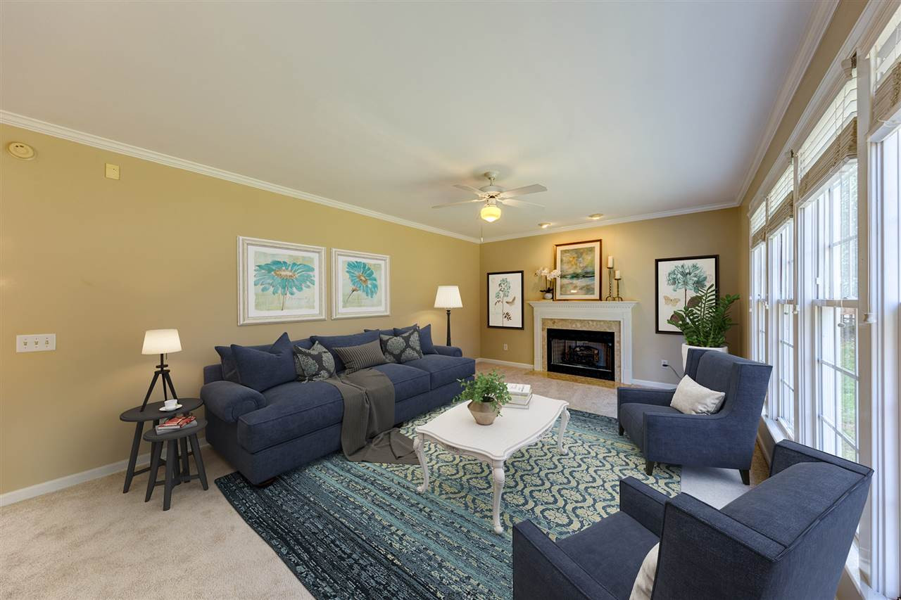 104 Plyersmill Road Cary, NC 27519 - Photo 10 of 30 Large Family Room with Gas Fireplace