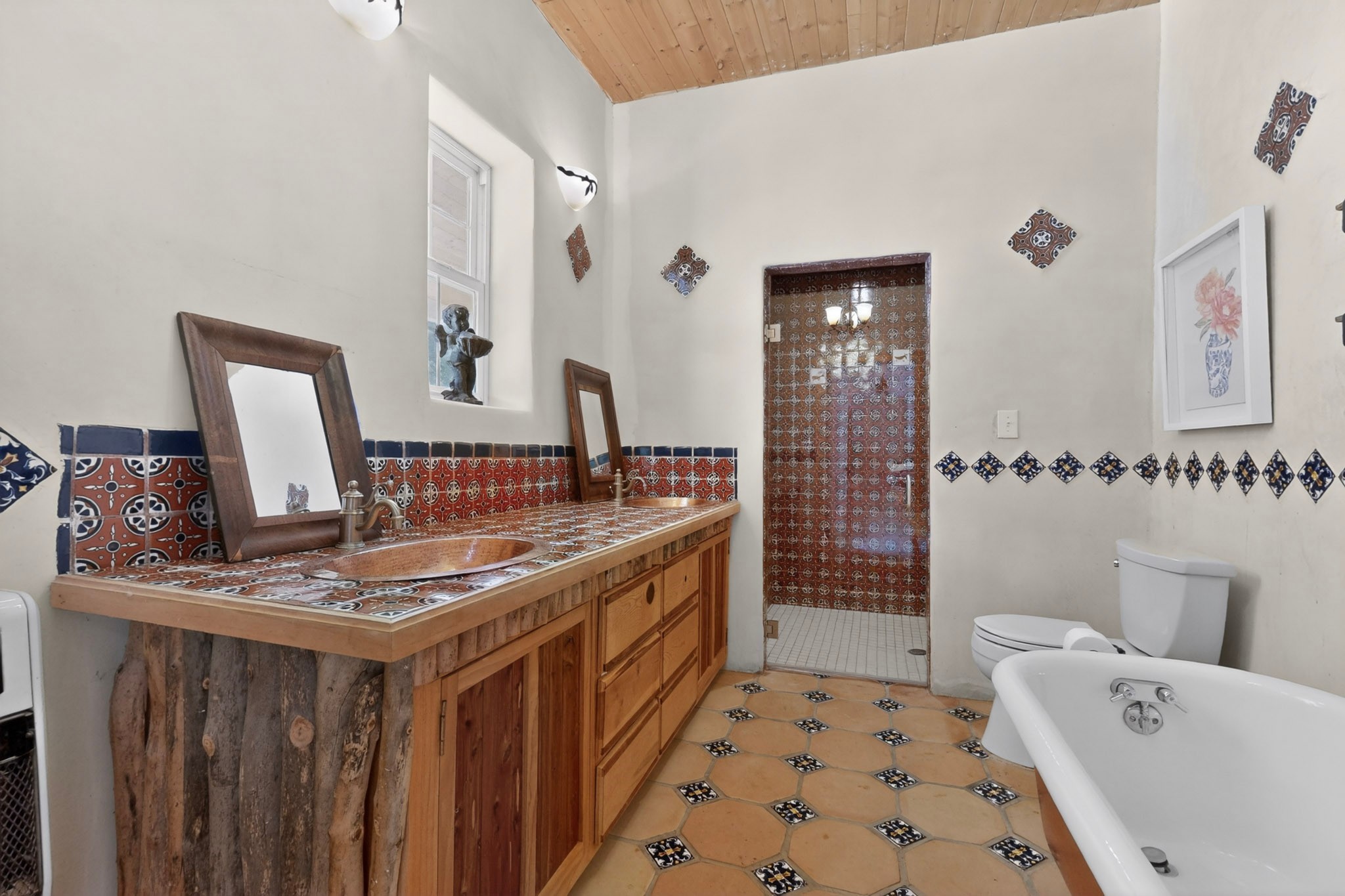 26 Schmittle Road Socorro, NM 87801 - Photo 38 of 80 2nd Primary bedroom suite bathroom with large tiled shower