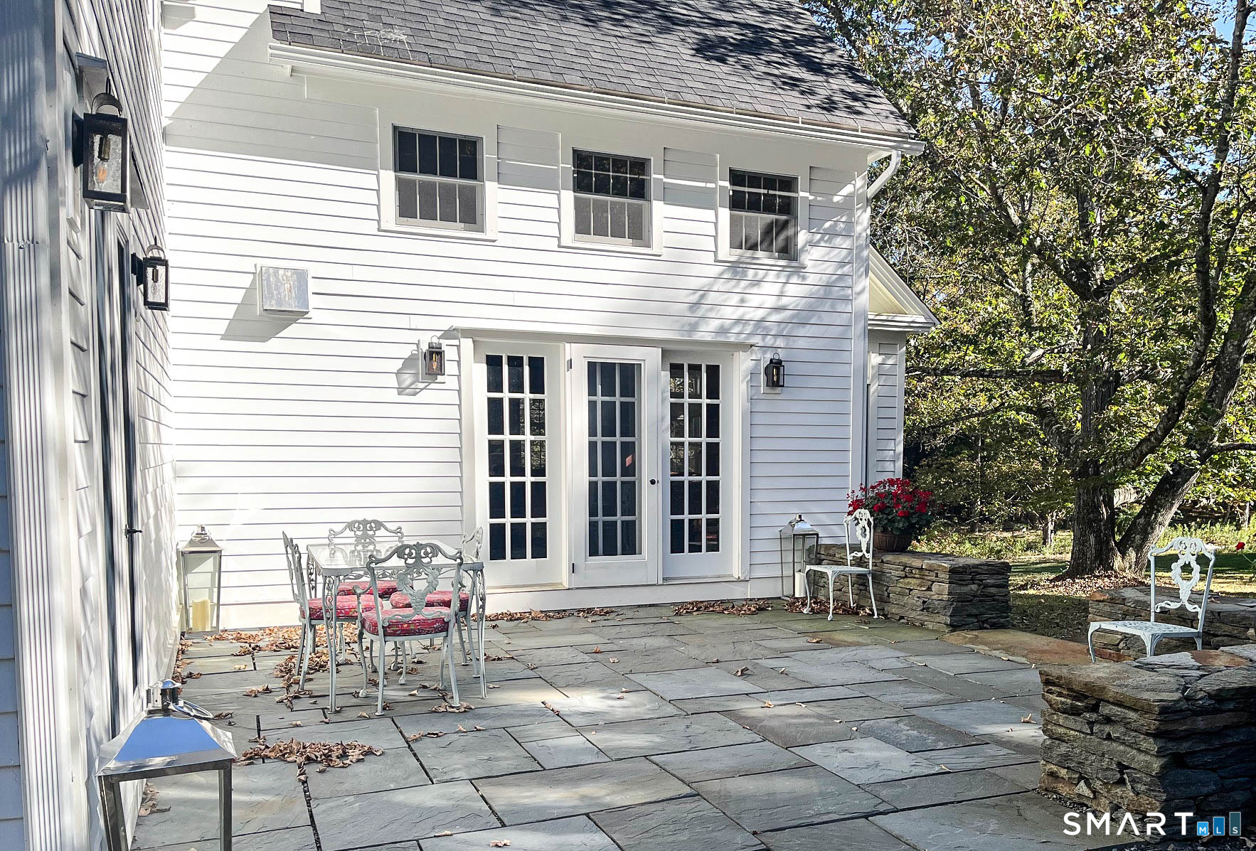 85 Gellert Road Hillsdale, NY 12529 - Photo 2 of 22 a view of a dinning table and chairs in a patio
