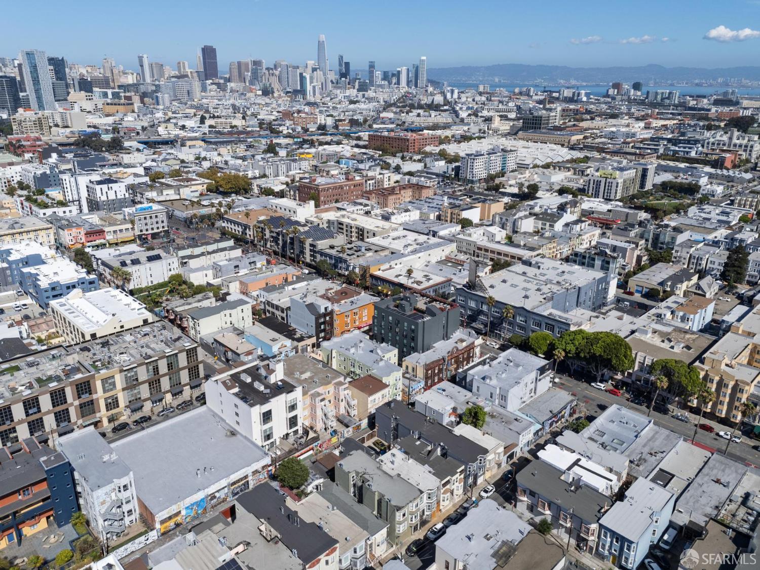 48 Sycamore Street San Francisco, CA 94110 - Photo 9 of 11 an aerial view of a city