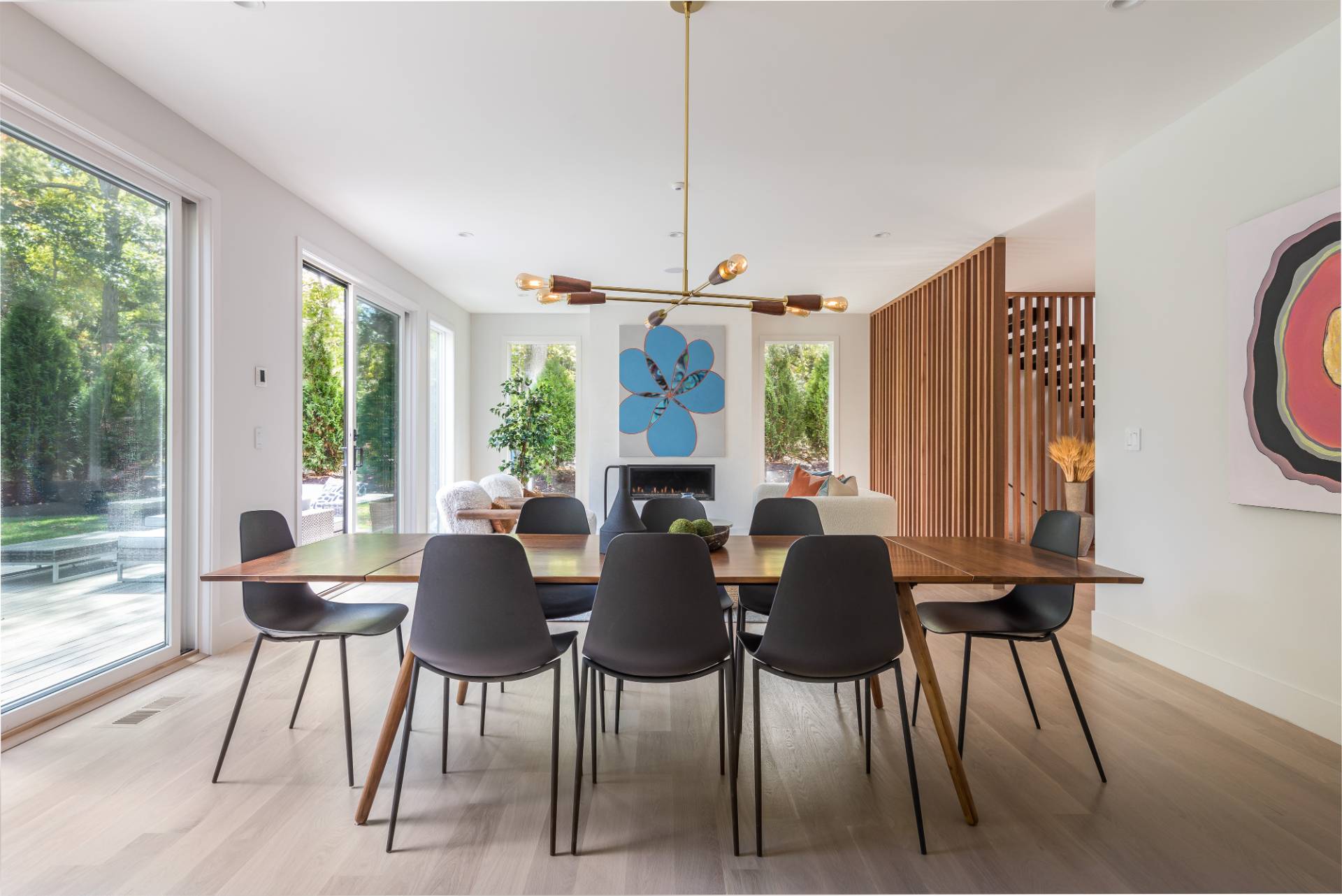 2 Semaphore Road East Hampton, NY 11937 - Photo 11 of 37 a view of a dining room with furniture window and outside view