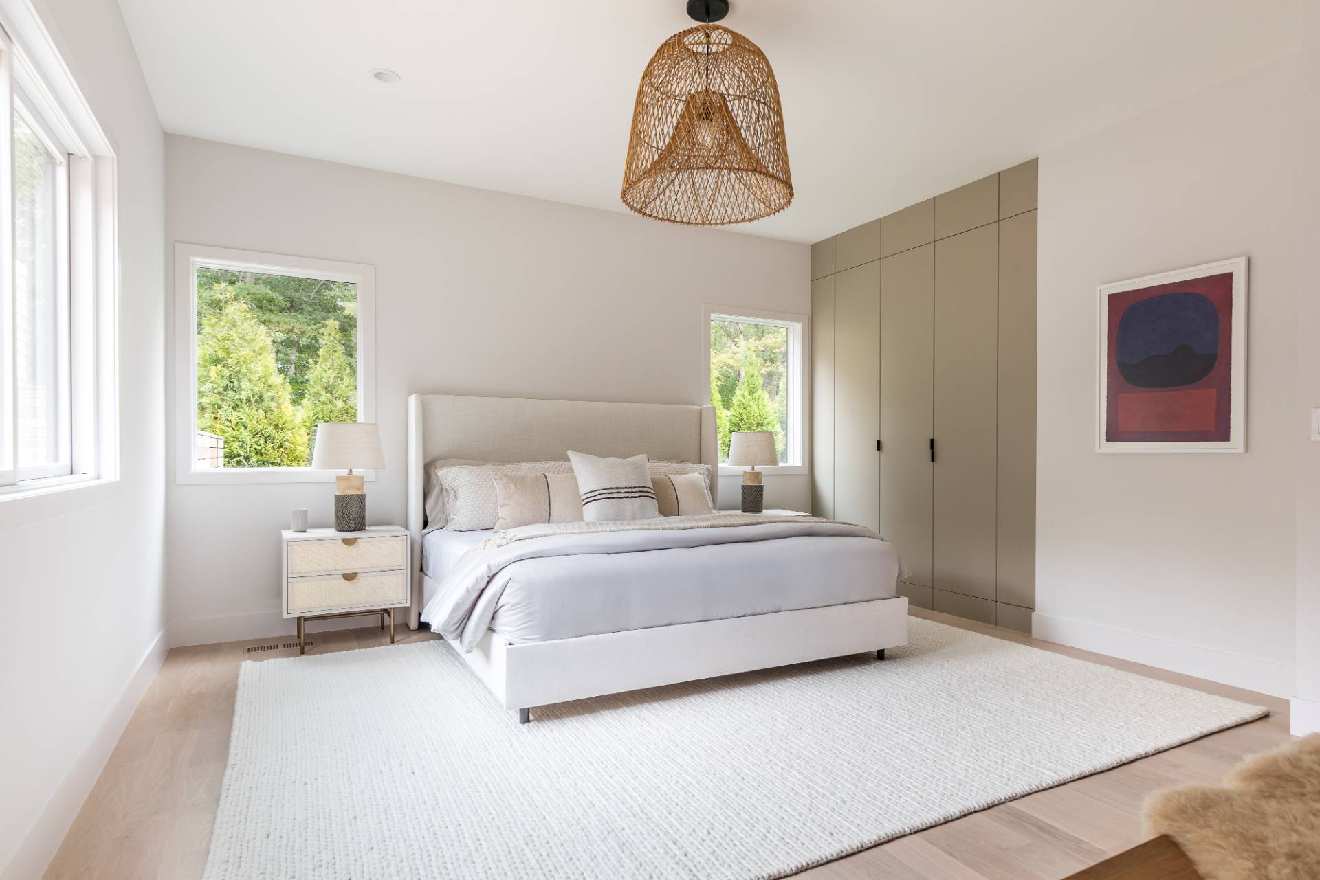 2 Semaphore Road East Hampton, NY 11937 - Photo 15 of 37 a spacious bedroom with a bed and a window