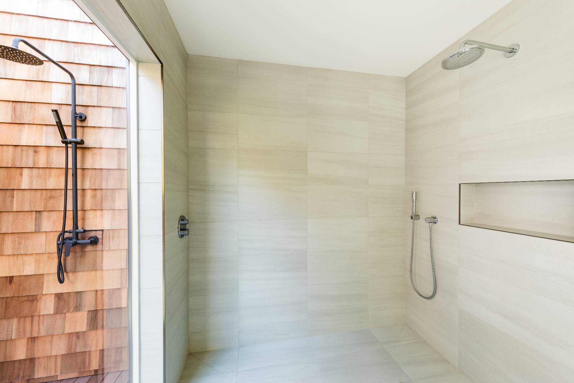 2 Semaphore Road East Hampton, NY 11937 - Photo 20 of 37 a bathroom with a glass shower door