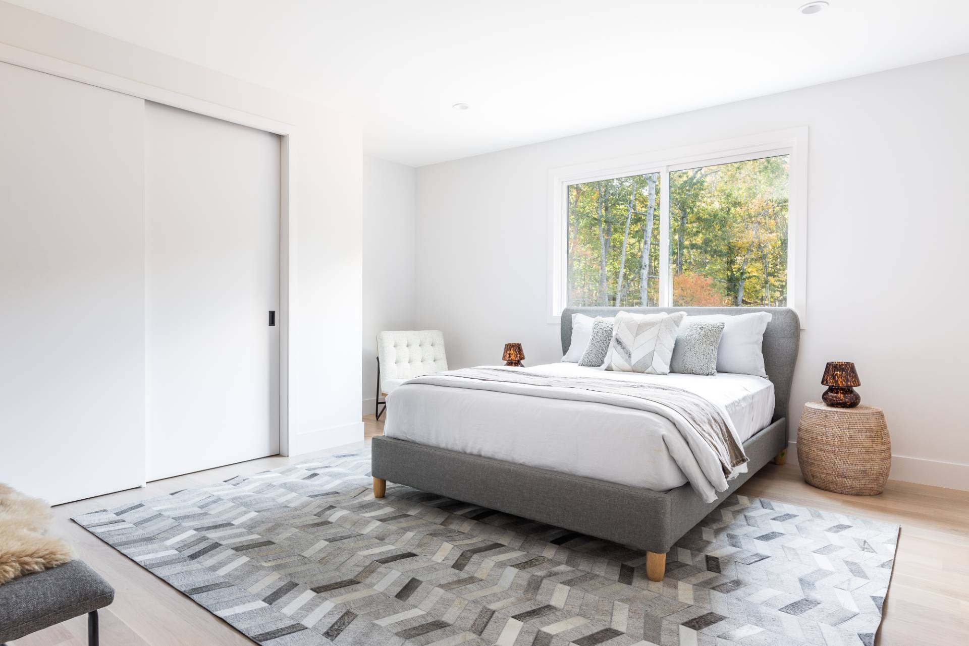 2 Semaphore Road East Hampton, NY 11937 - Photo 22 of 37 a bedroom with a bed and window