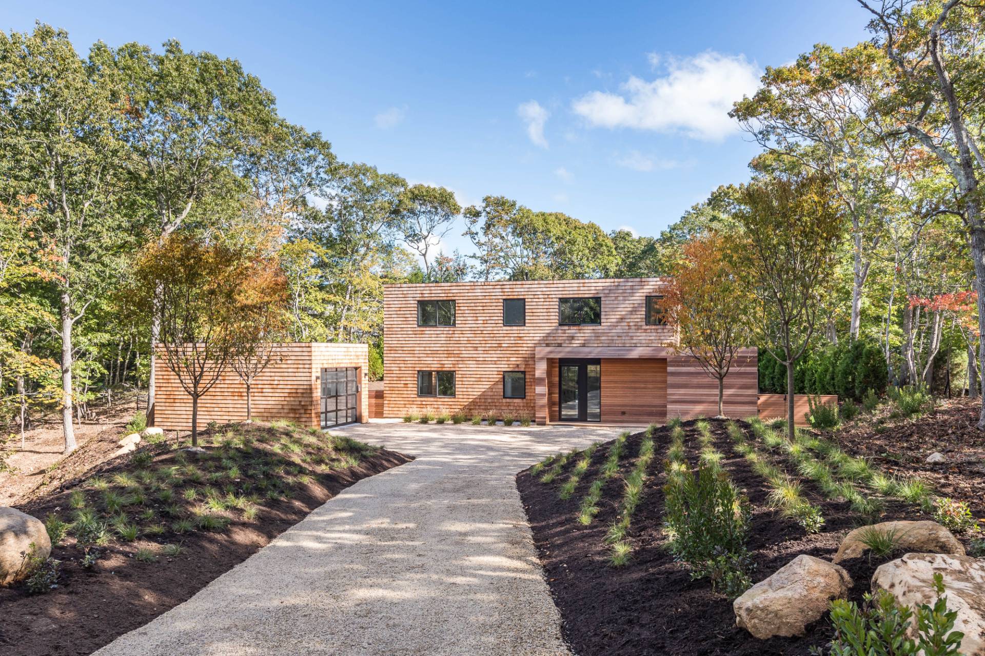 2 Semaphore Road East Hampton, NY 11937 - Photo 36 of 37 a front view of a house with a yard