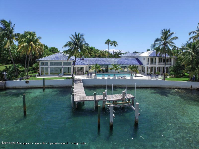 310 Mediterranean Road Palm Beach, FL 33480 - Photo 3 of 18 3 Aerial Back