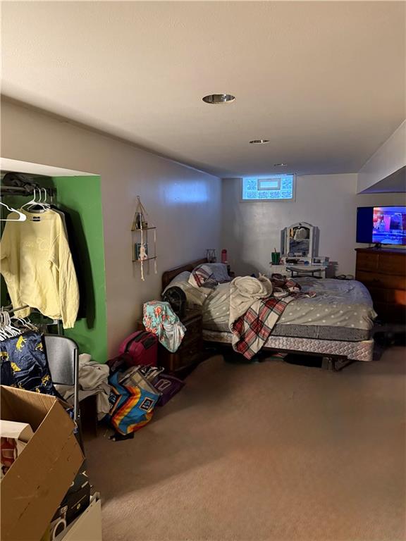 130 Crescent Drive Washington, PA 15301 - Photo 10 of 11 a bedroom with bed and a mirror