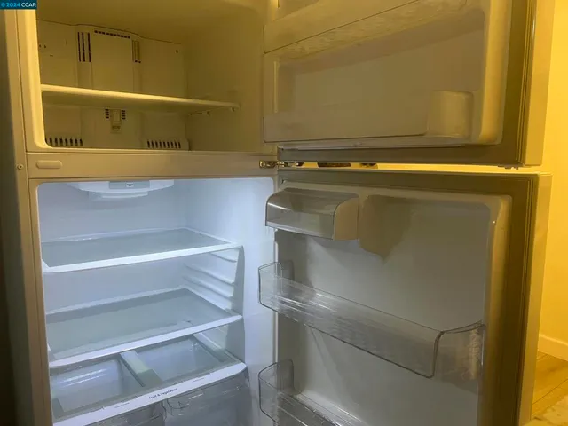 a close view of washer and dryer