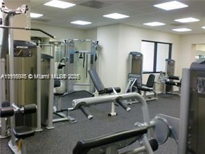 2333 Brickell Avenue, Unit 2215 Miami, FL 33129 - Photo 16 of 27 a view of a room with gym equipment