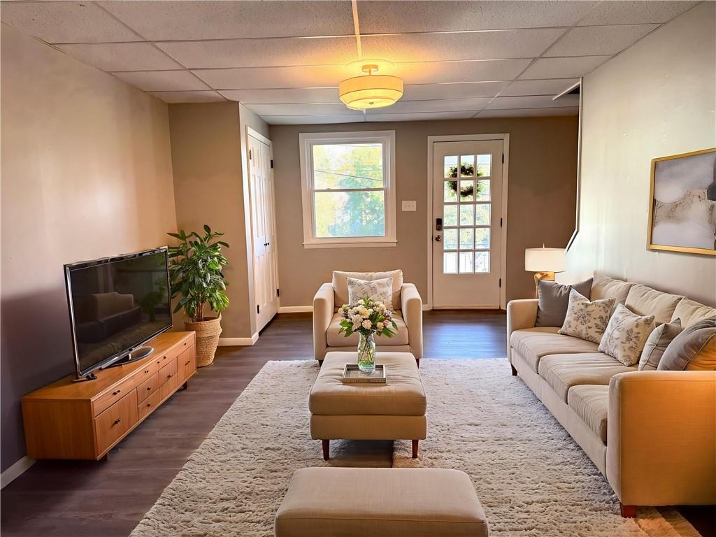 532 North Elm Street Butler, PA 16001 - Photo 3 of 31 a living room with furniture and a flat screen tv