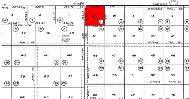 $10,000 | 14081 Arrow Bear, Santa Margarita, CA 93453