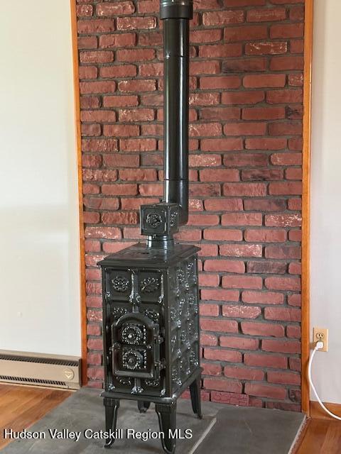 86 Pine Bush Road Stone Ridge, NY 12484 - Photo 9 of 30 a view of a door with brick wall