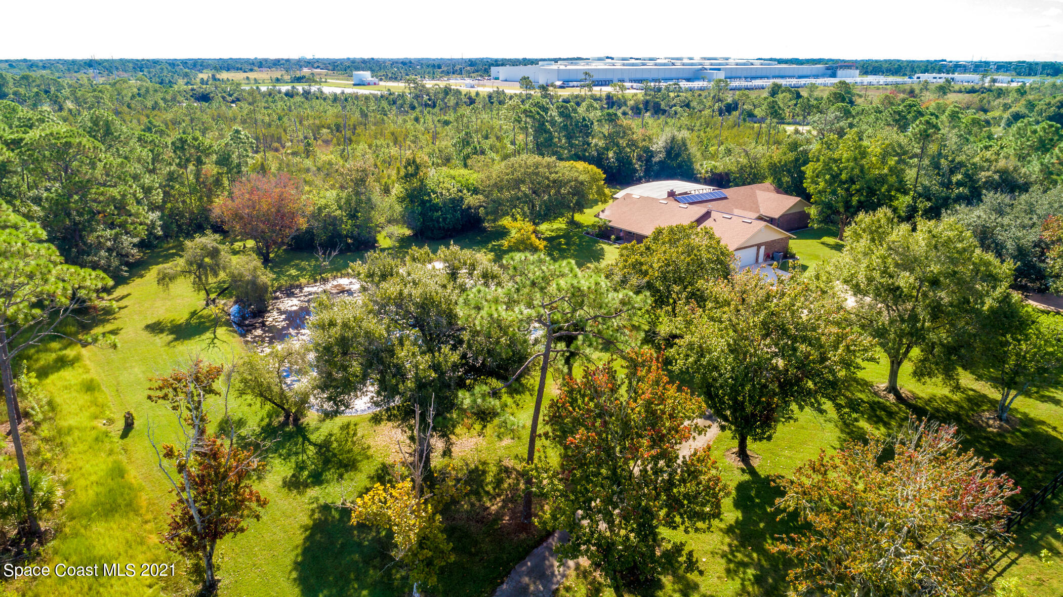 1390 Friday Road Cocoa, FL 32926 - Photo 59 of 69 a view of a bunch of trees and houses