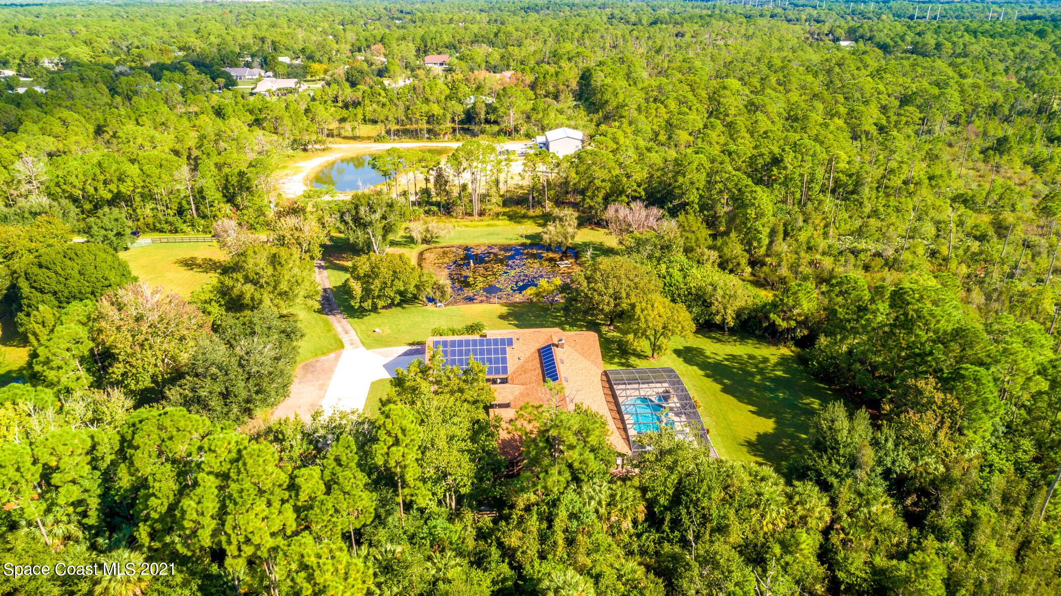 1390 Friday Road Cocoa, FL 32926 - Photo 67 of 69 a view of residential houses with yard