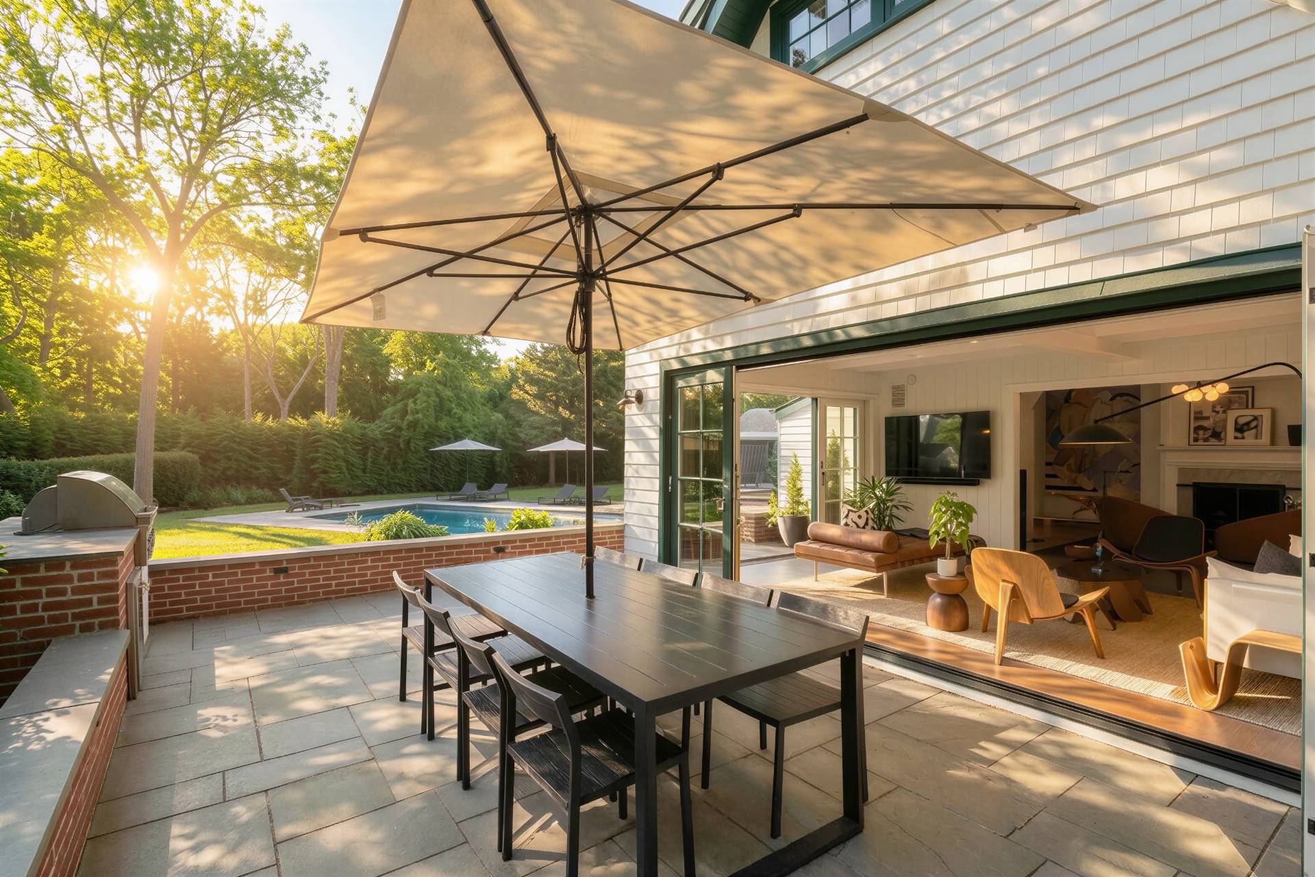 91 East Tiana Road Hampton Bays, NY 11946 - Photo 4 of 46 a outdoor view with a sitting space