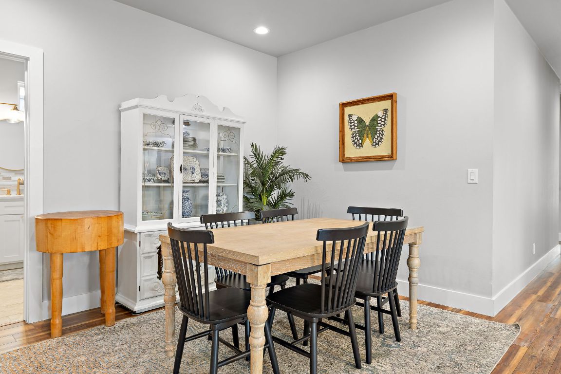 611 Elliott Street Taylor, TX 76574 - Photo 9 of 29 a view of a dining room with furniture and a window