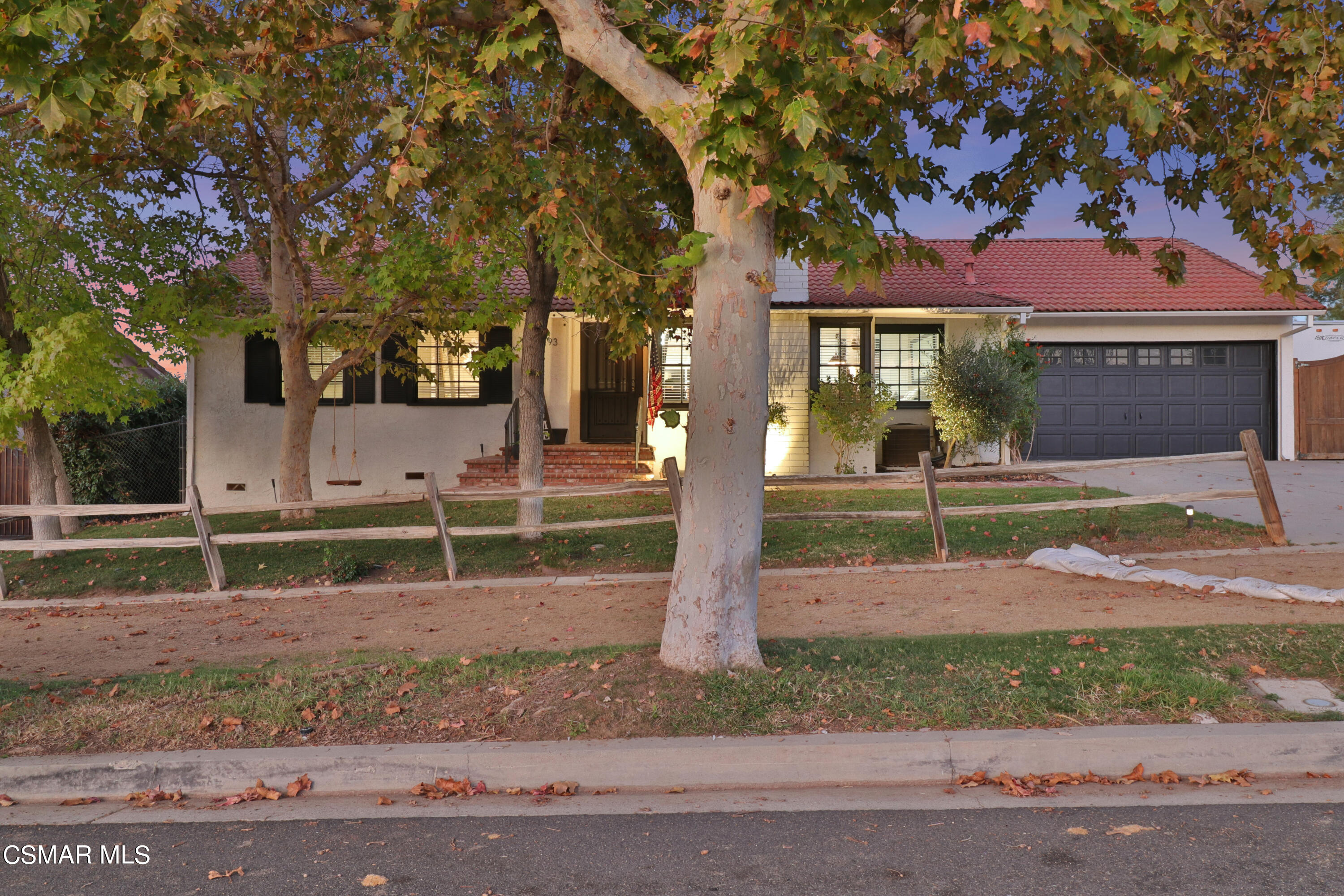 1193 Nonchalant Drive Simi Valley, CA 93065 - Photo 3 of 82 a front view of a house with garden