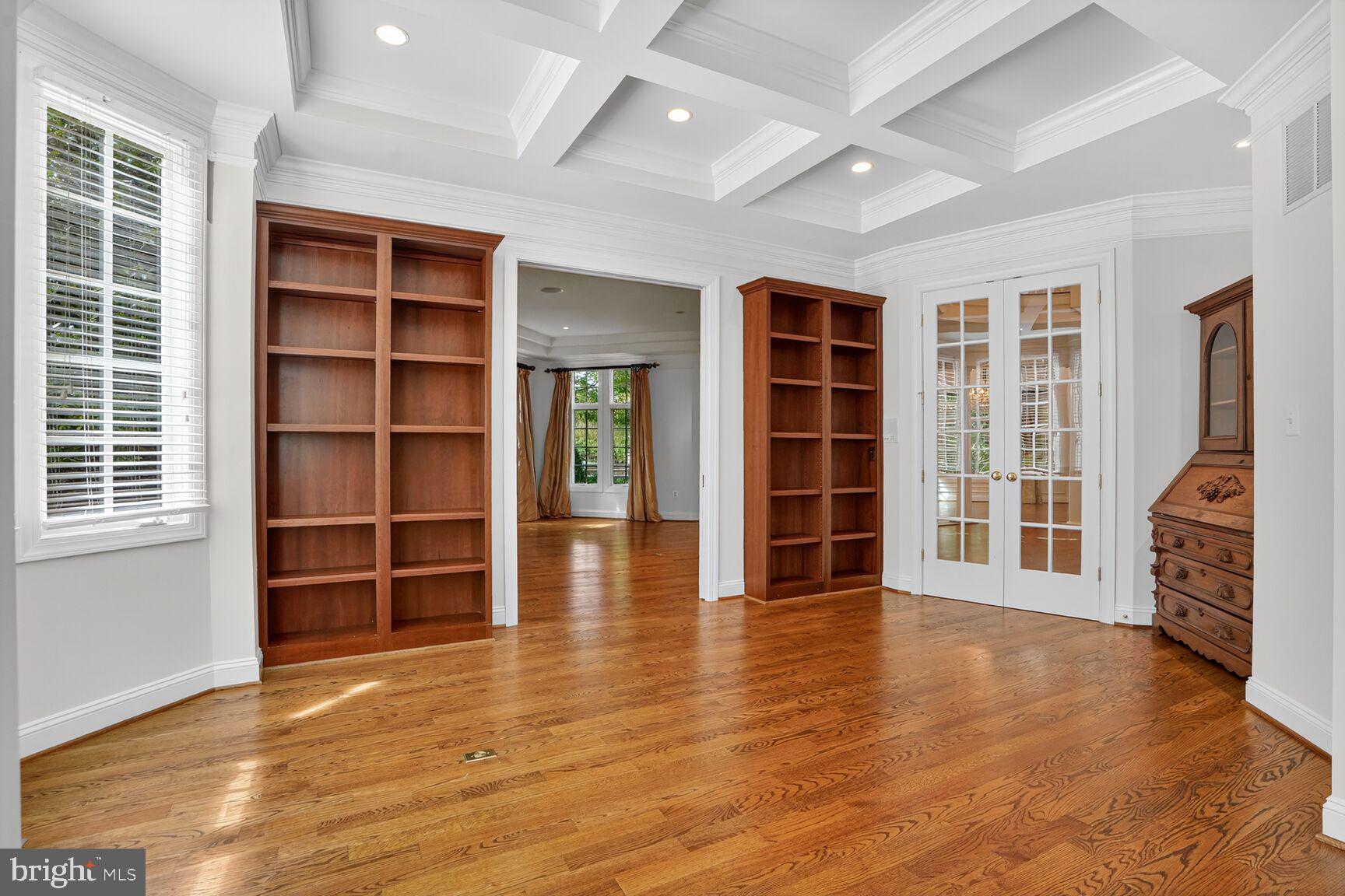 3950 27th Road North Arlington, VA 22207 - Photo 14 of 86 5th BR/office built-ins and french doors to foyer