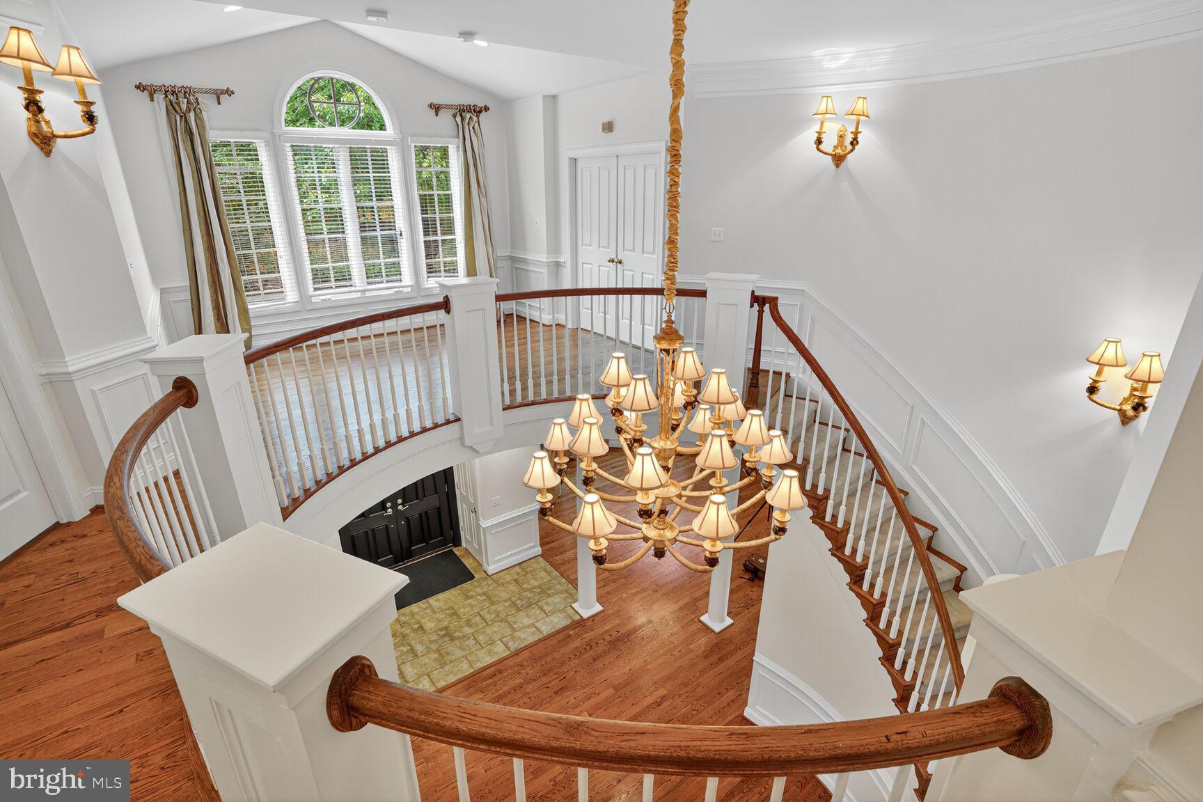 3950 27th Road North Arlington, VA 22207 - Photo 34 of 86 Looking down on foyer