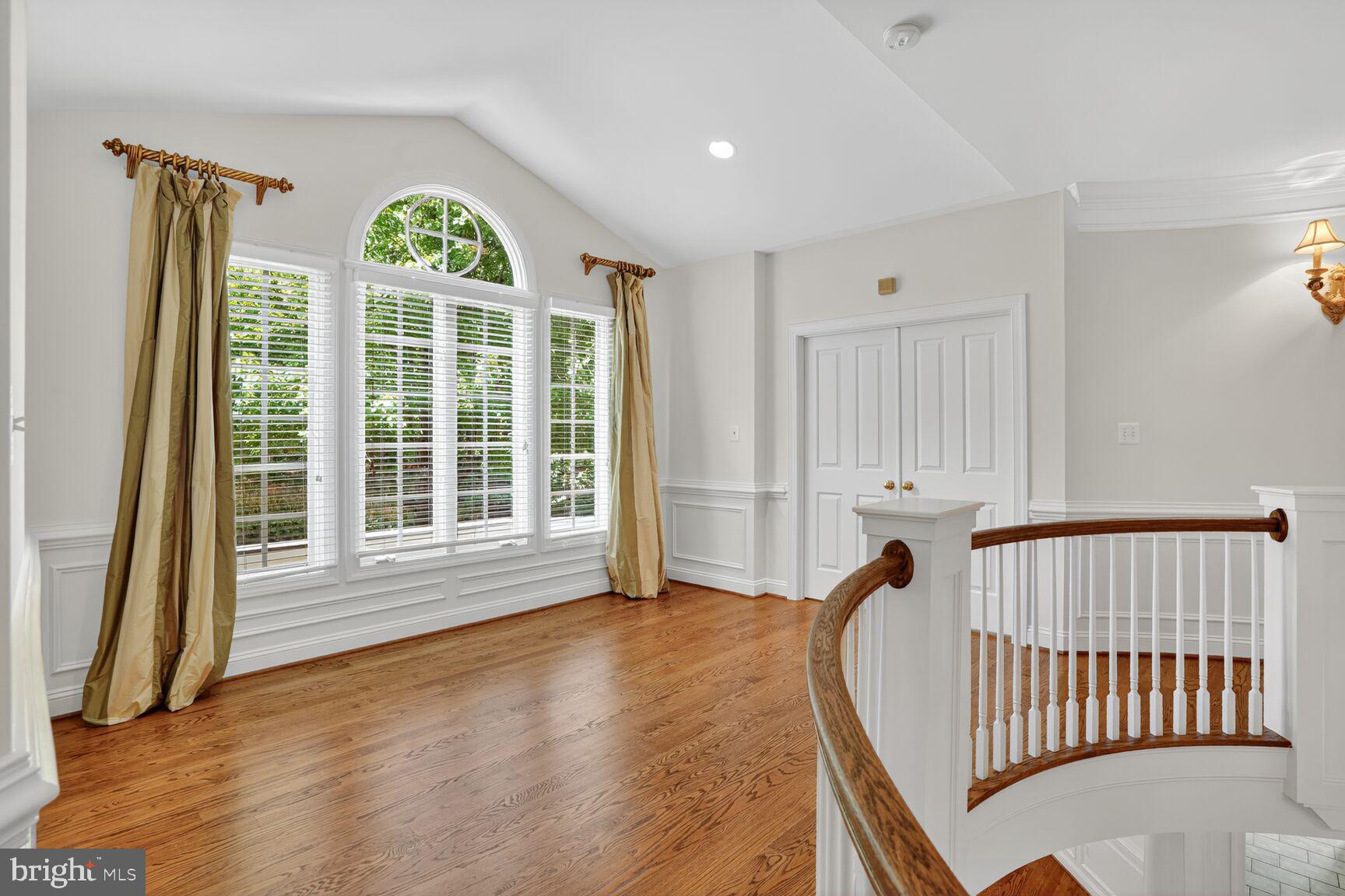 3950 27th Road North Arlington, VA 22207 - Photo 36 of 86 Upper level foyer and doors to primary bedroom