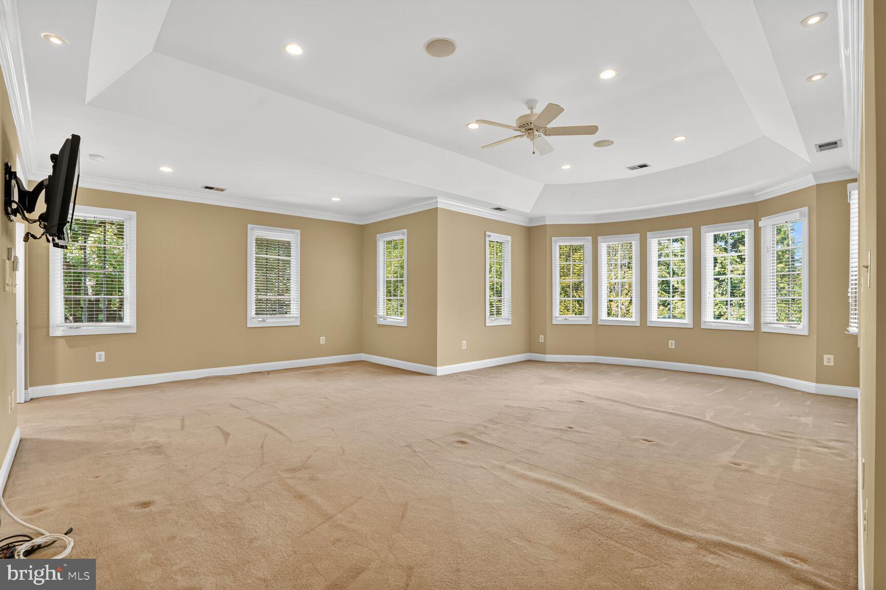 3950 27th Road North Arlington, VA 22207 - Photo 37 of 86 Massive primary bedroom with tray ceilings
