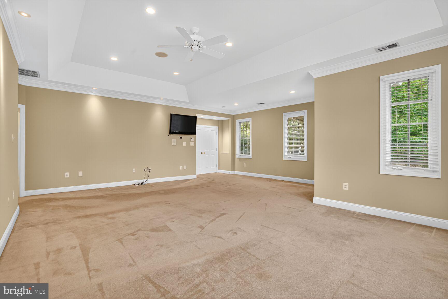 3950 27th Road North Arlington, VA 22207 - Photo 39 of 86 Another view of primary bedroom with cozy carpet