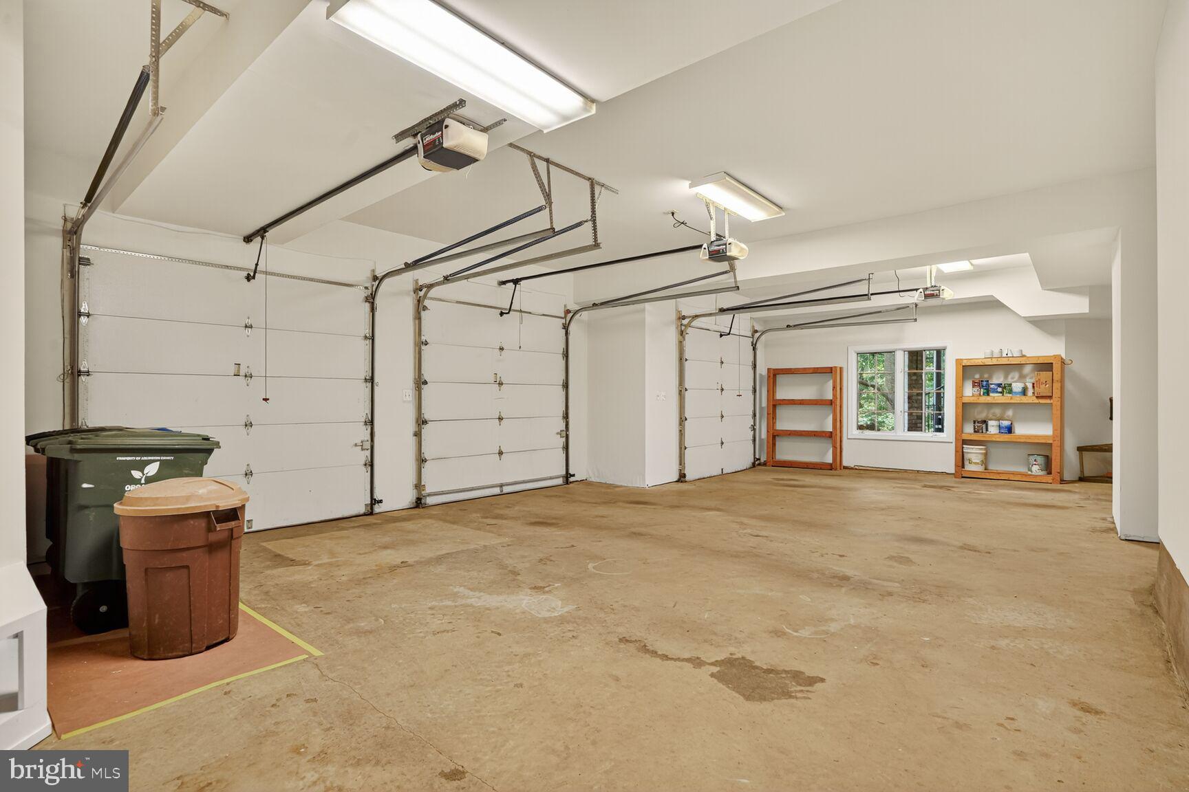 3950 27th Road North Arlington, VA 22207 - Photo 58 of 86 Expansive 3 car garage has storage & wash station