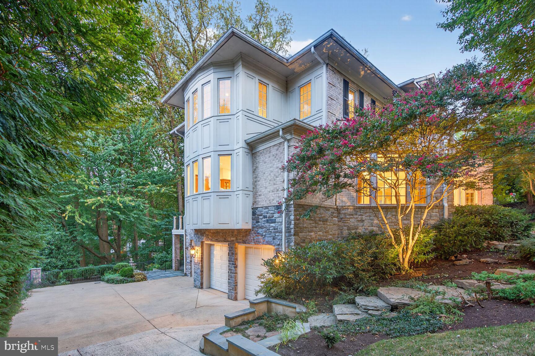 3950 27th Road North Arlington, VA 22207 - Photo 66 of 86 Outdoor evening view of garge/side