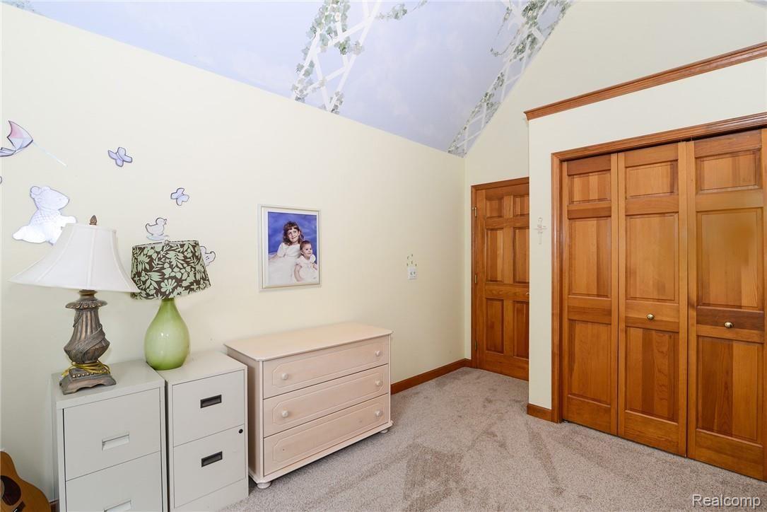571 Timber Ridge Trail Howell, MI 48843 - Photo 26 of 38 Bedroom 4, with cathedral ceiling