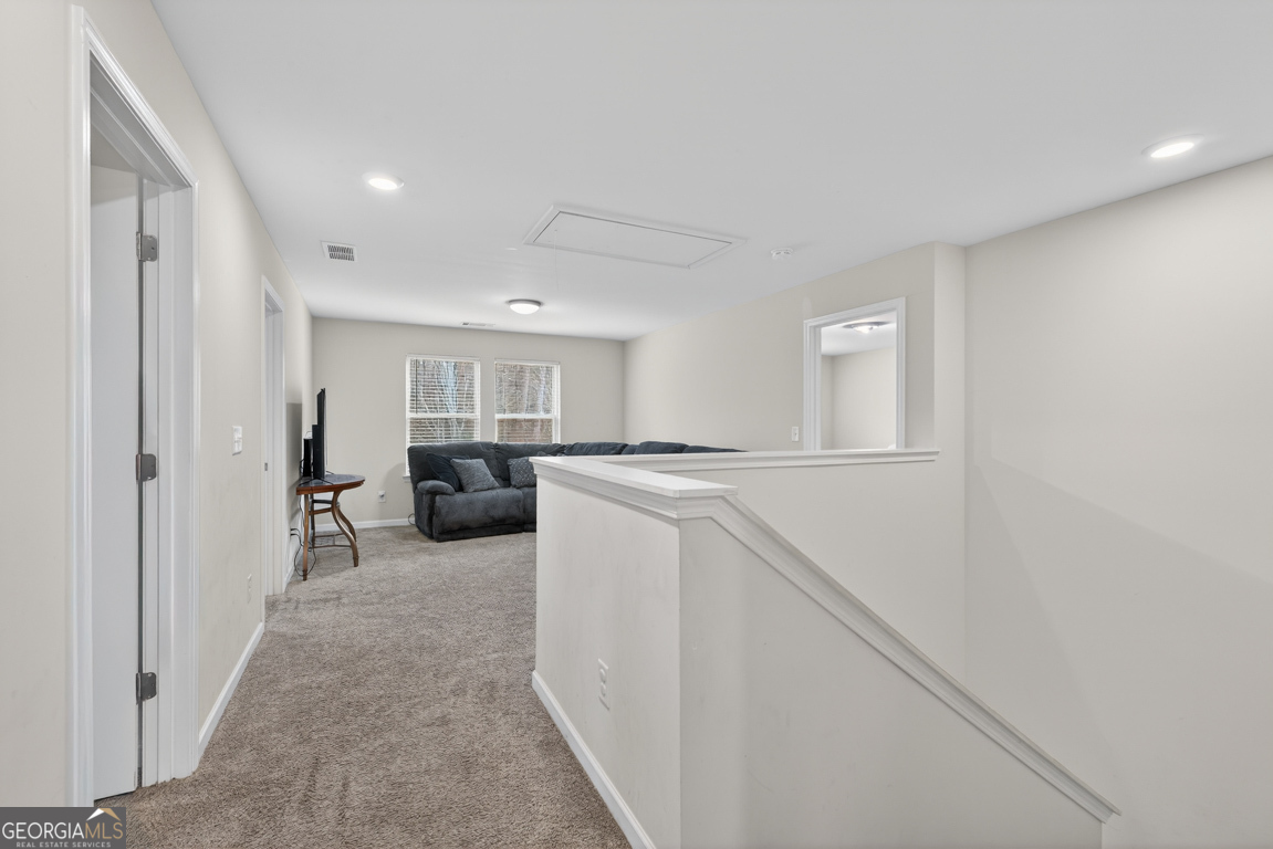 3511 Argent Way Marietta, GA 30008 - Photo 35 of 56 a view of hallway with washer and dryer