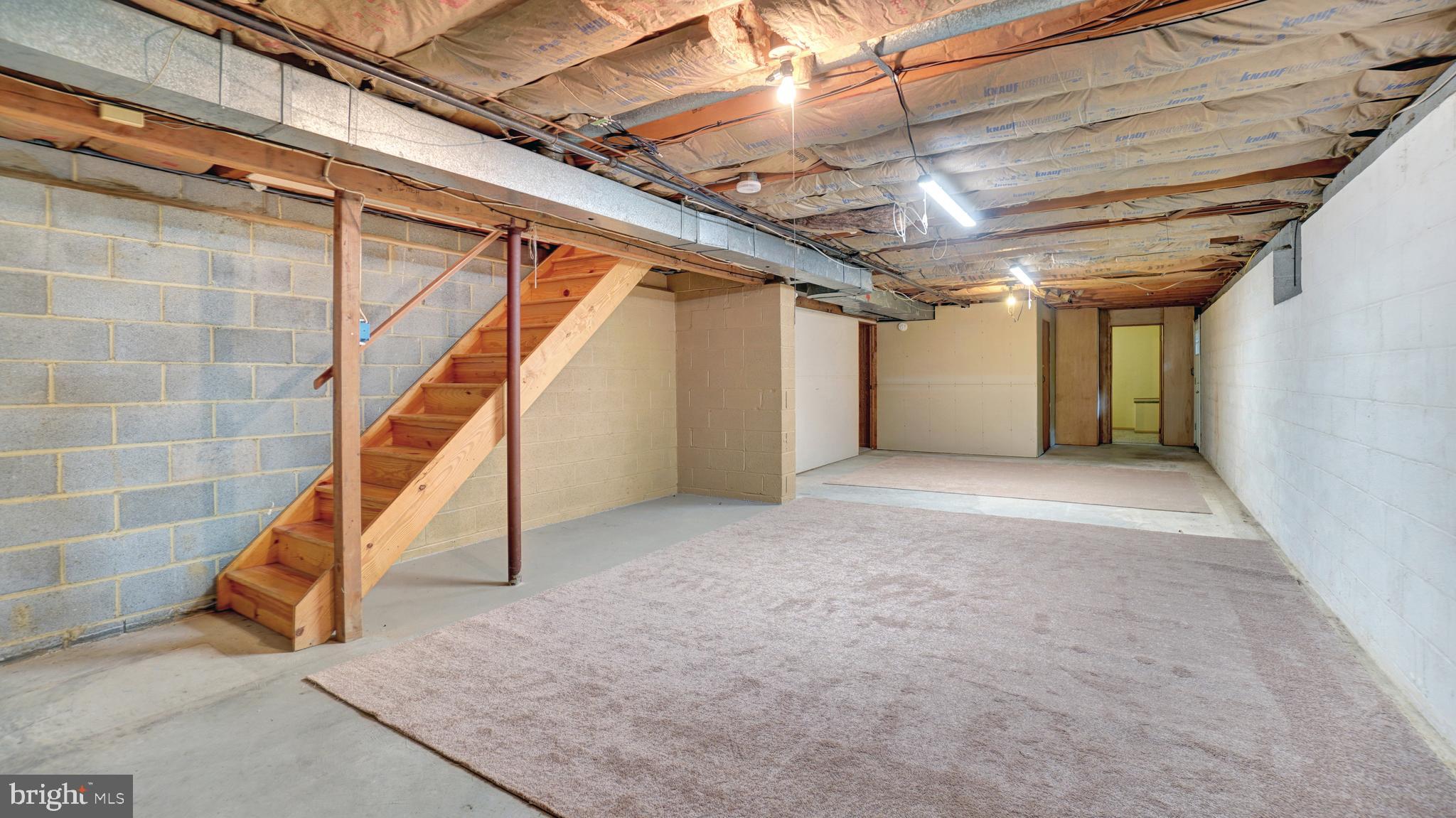 7824 Elberta Drive Severn, MD 21144 - Photo 25 of 48 Partially finished basement