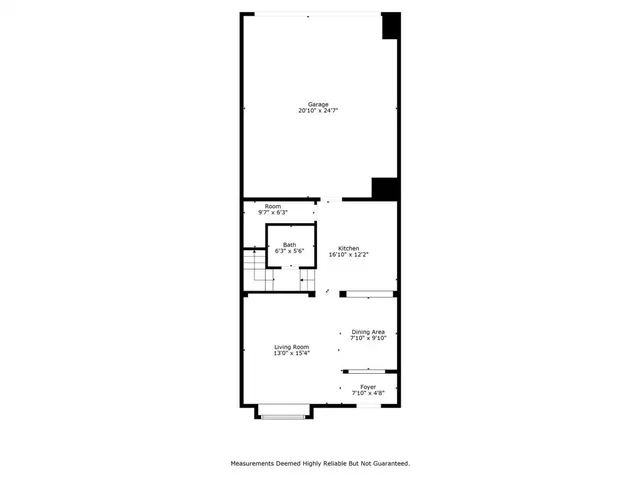 a picture of a floor plan