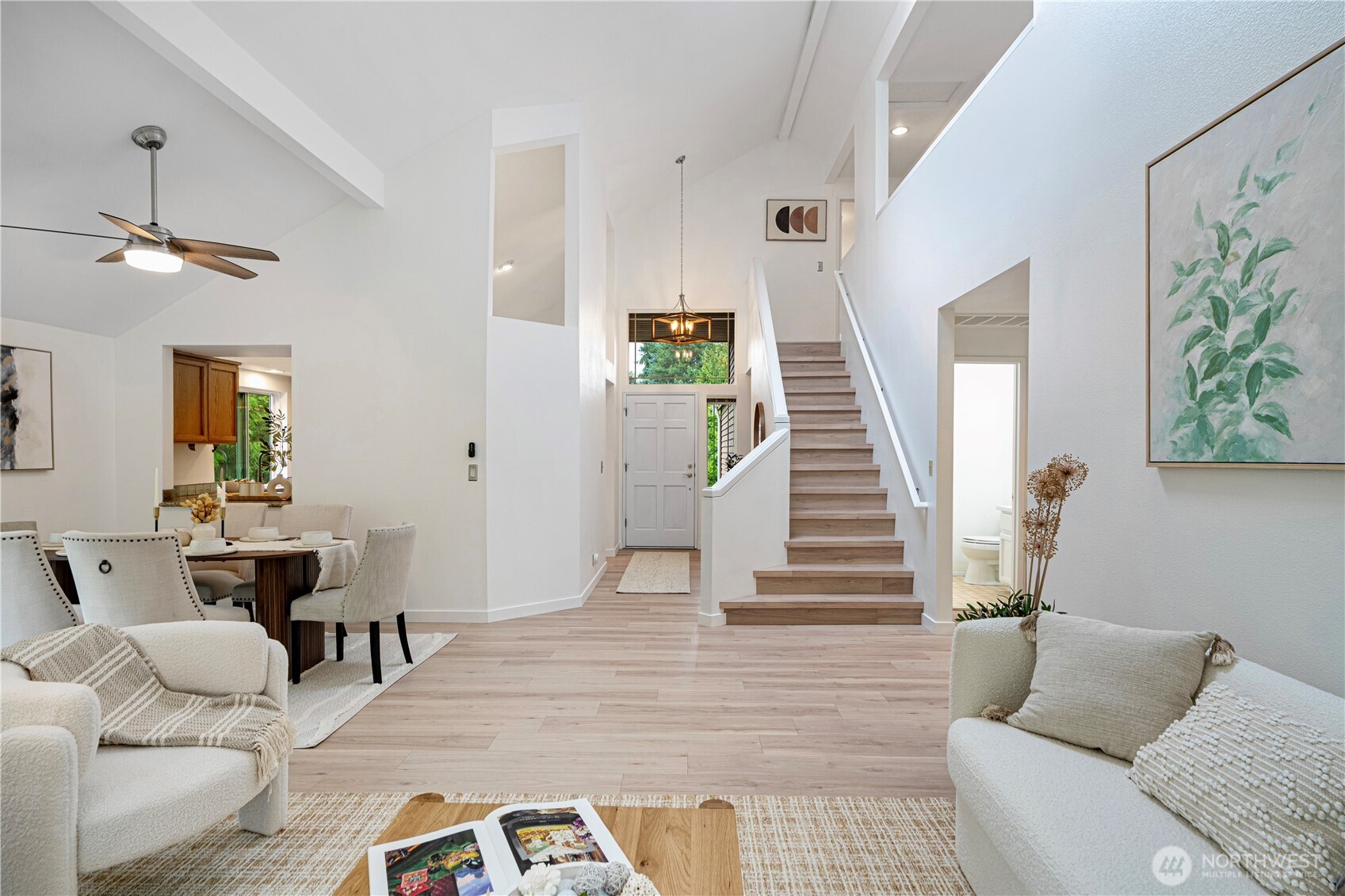 11719 Northeast 166th Court Bothell, WA 98011 - Photo 5 of 27 a living room with furniture and wooden floor
