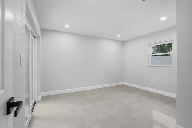 a view of empty room